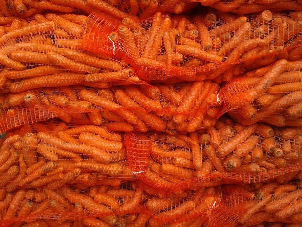 bagged carrots to save money on groceries