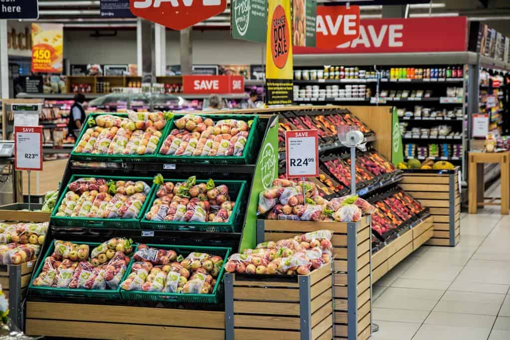 shop clearance to save money on groceries