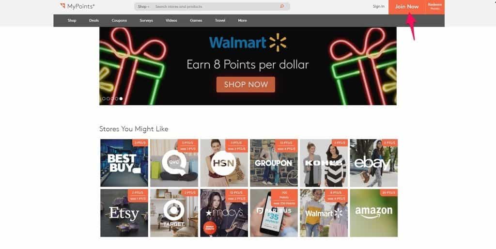 mypoints review walmart offer