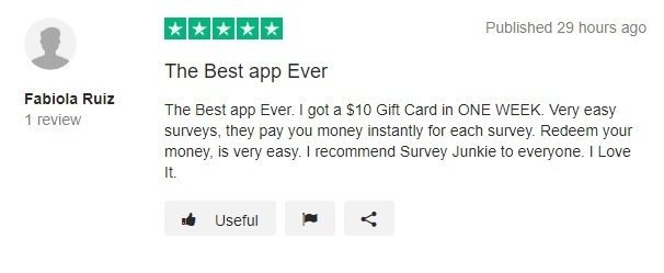 survey junkie bbb 5-star review