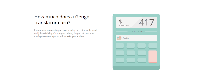 Gengo calculator