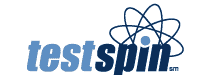 Testspin logo