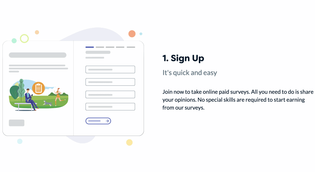 Signing up for LifePoints is easy!