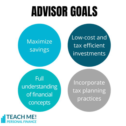 tax planning advisor goals