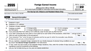 IRS Form 2555: A Foreign Earned Income Guide