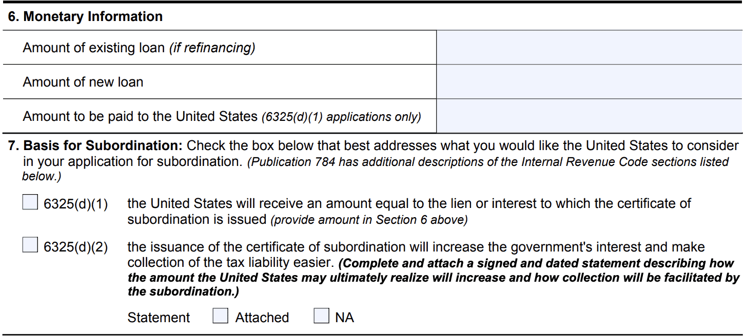 irs form 14134, lines 6-7