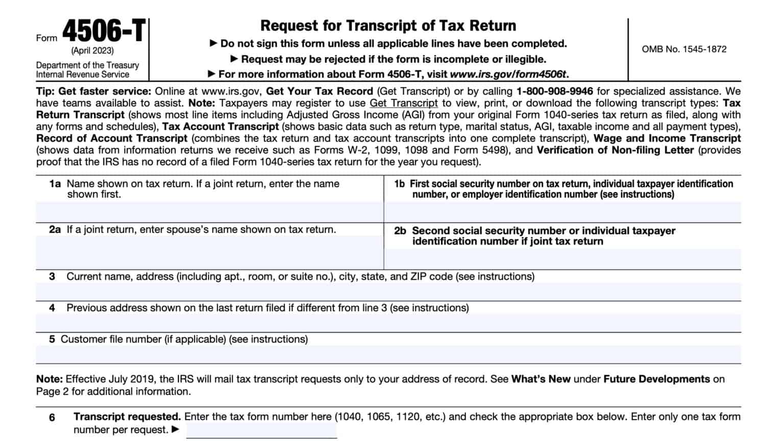 IRS Form 1040-X Instructions - Amended Tax Return
