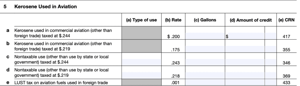 IRS Form 4136 Instructions - Credits For Federal Tax Paid on Fuels