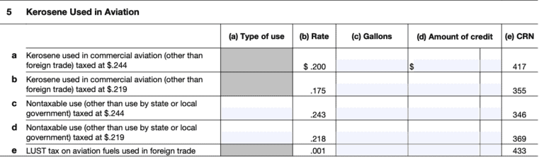 IRS Form 4136 Instructions - Credits For Federal Tax Paid on Fuels