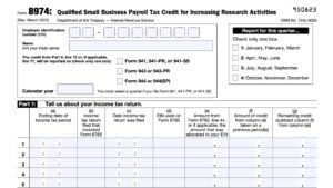 IRS Form 8974 Instructions