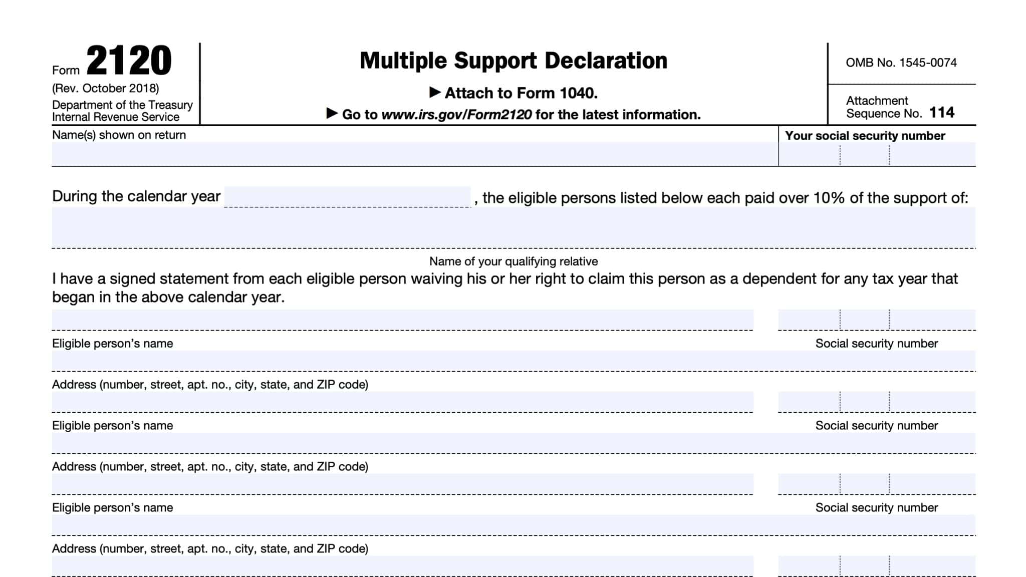 IRS Form 1040V Instructions Tax Payment Voucher