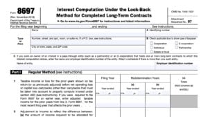 IRS Form 8697 Instructions