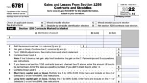 irs form 6781, gains and losses from Section 1256 contracts and straddle