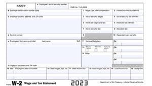 IRS Form W-2 Instructions