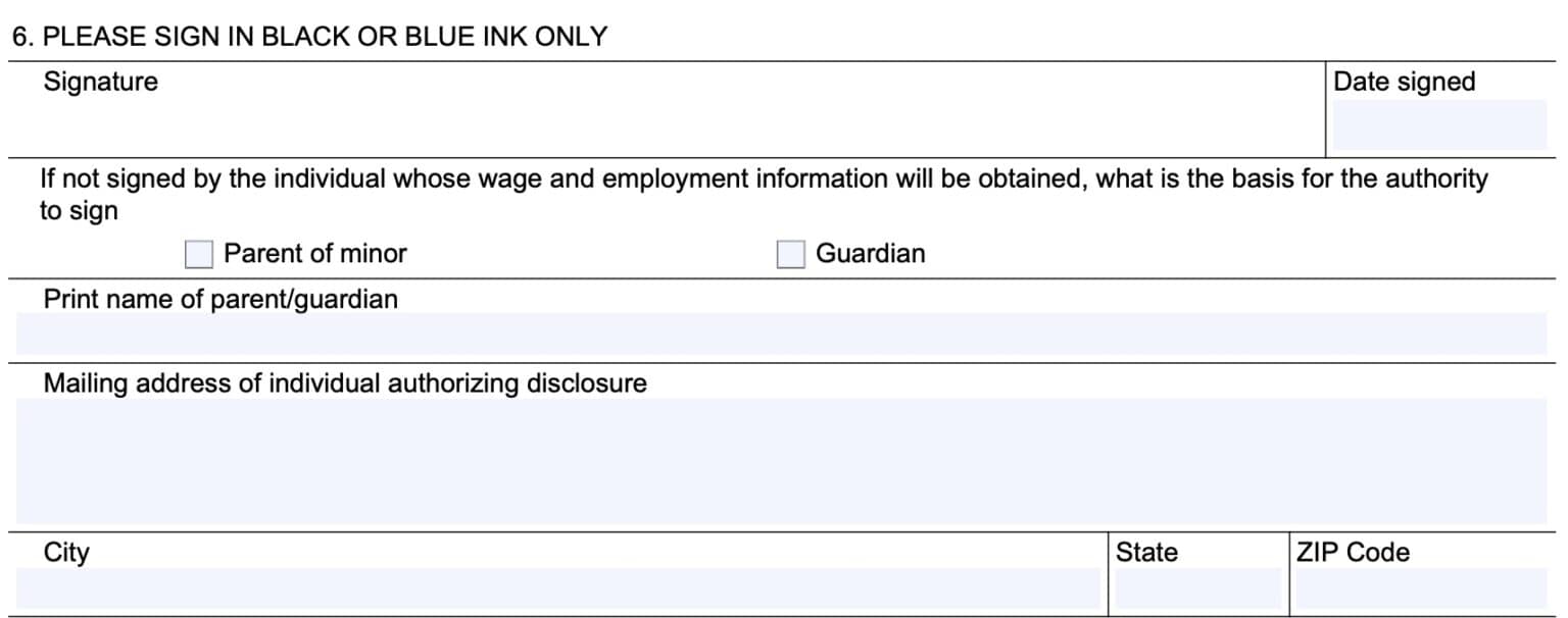 8552 Form Example Form SSA 8240 Instructions - Obtaining Info from Payroll Providers