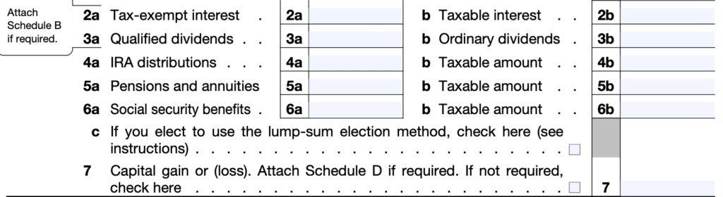 IRS Form 1040-SR Instructions - Tax Return For Seniors