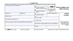 IRS Form 1098-F Instructions