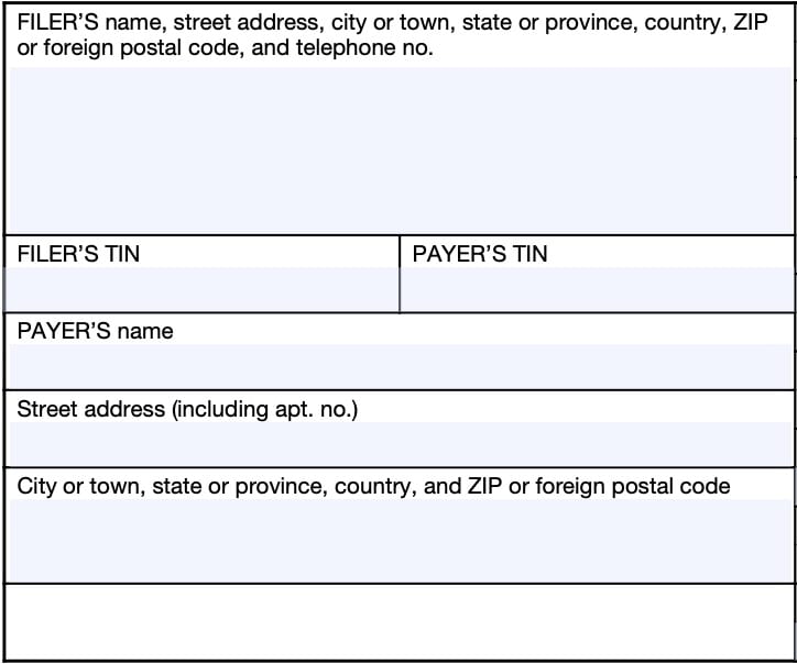 irs form 1098-f, taxpayer information