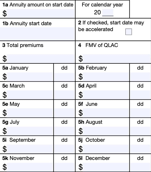 irs form 1098-q, lines 1a through 5l