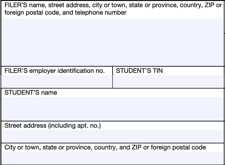 irs form 1098-t, taxpayer information