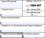 IRS Form 1099-INT Instructions - Interest income