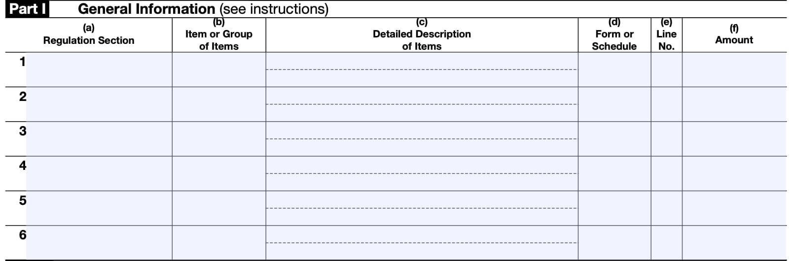 part i: general information