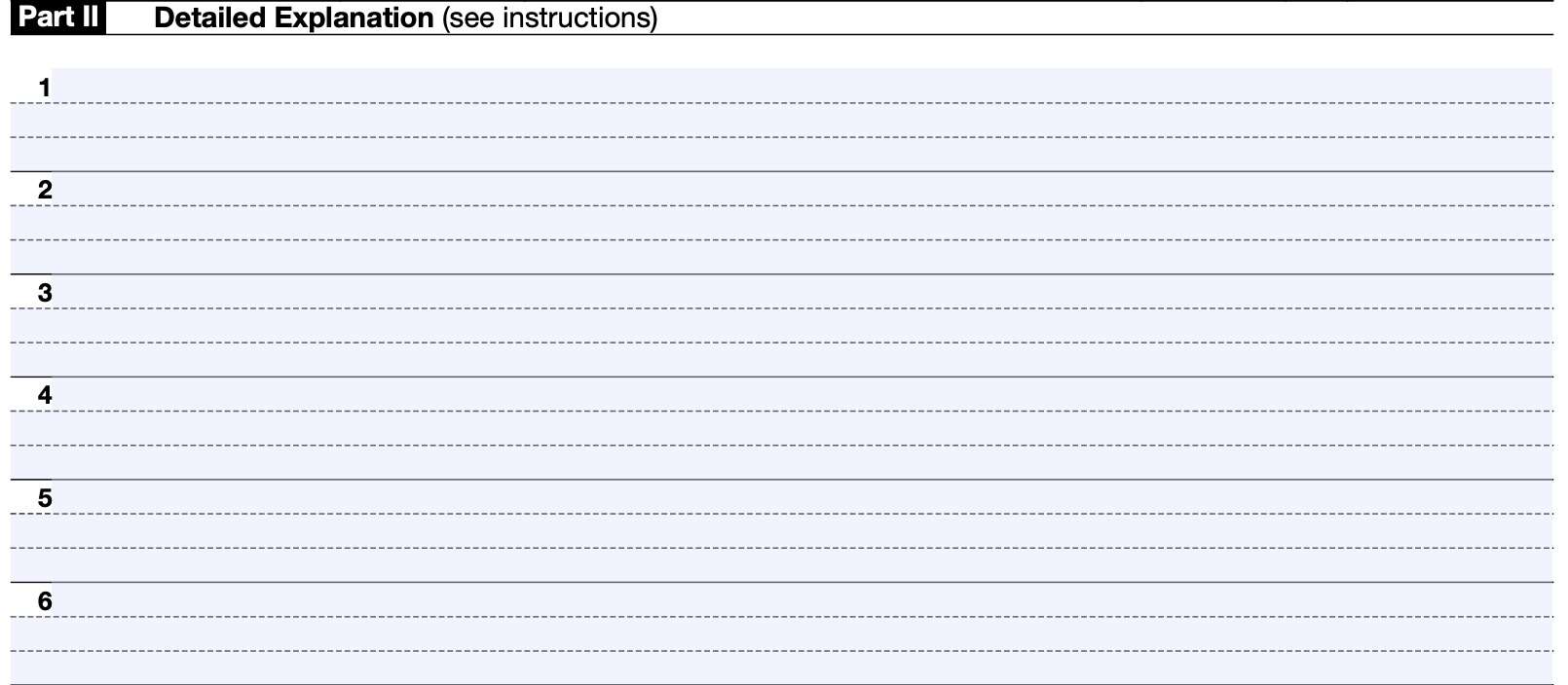 irs form 8275-r, detailed explanation