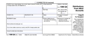 IRS Form 1099-QA Instructions