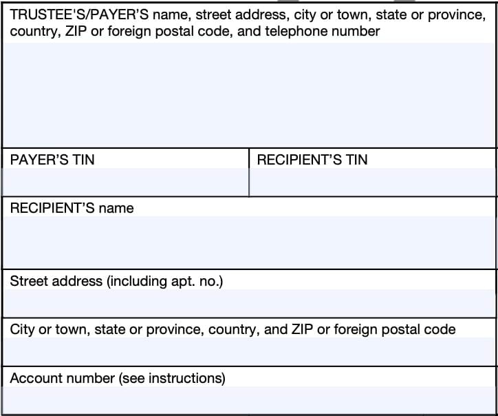 irs form 1099-sa, taxpayer information