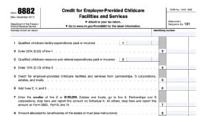 IRS Form 8882 Instructions