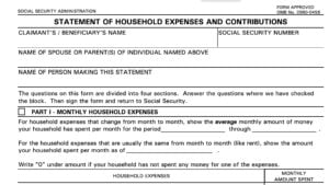 Form SSA 8011-F3 Instructions