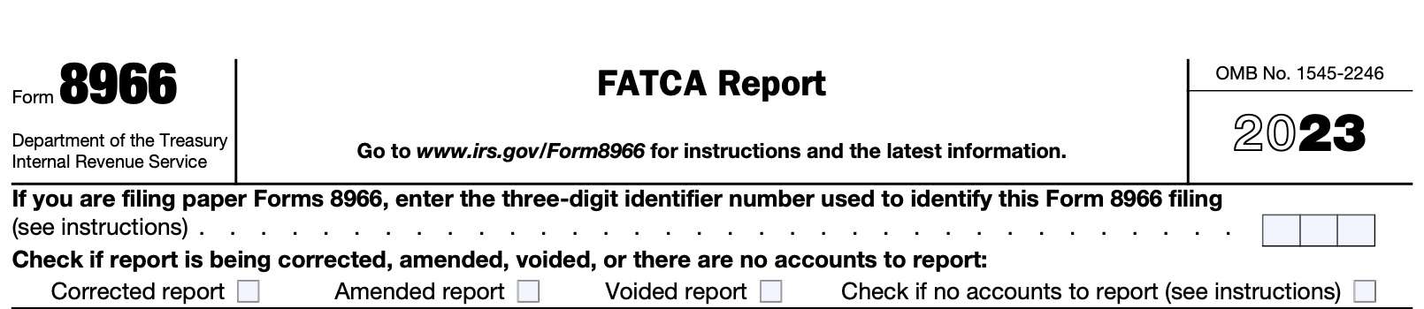 irs form 8966 top