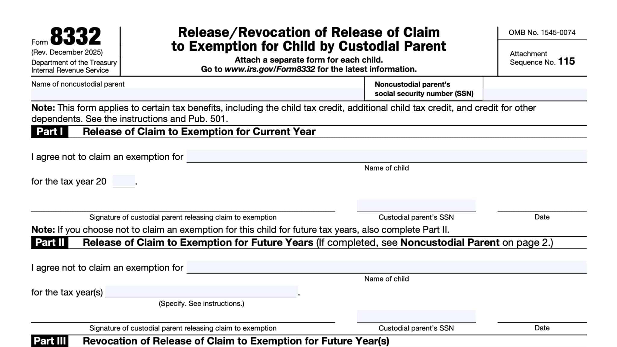 IRS Form 8868 Instructions - Exempt Organization Extension