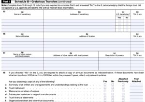 IRS Form 3520 Instructions