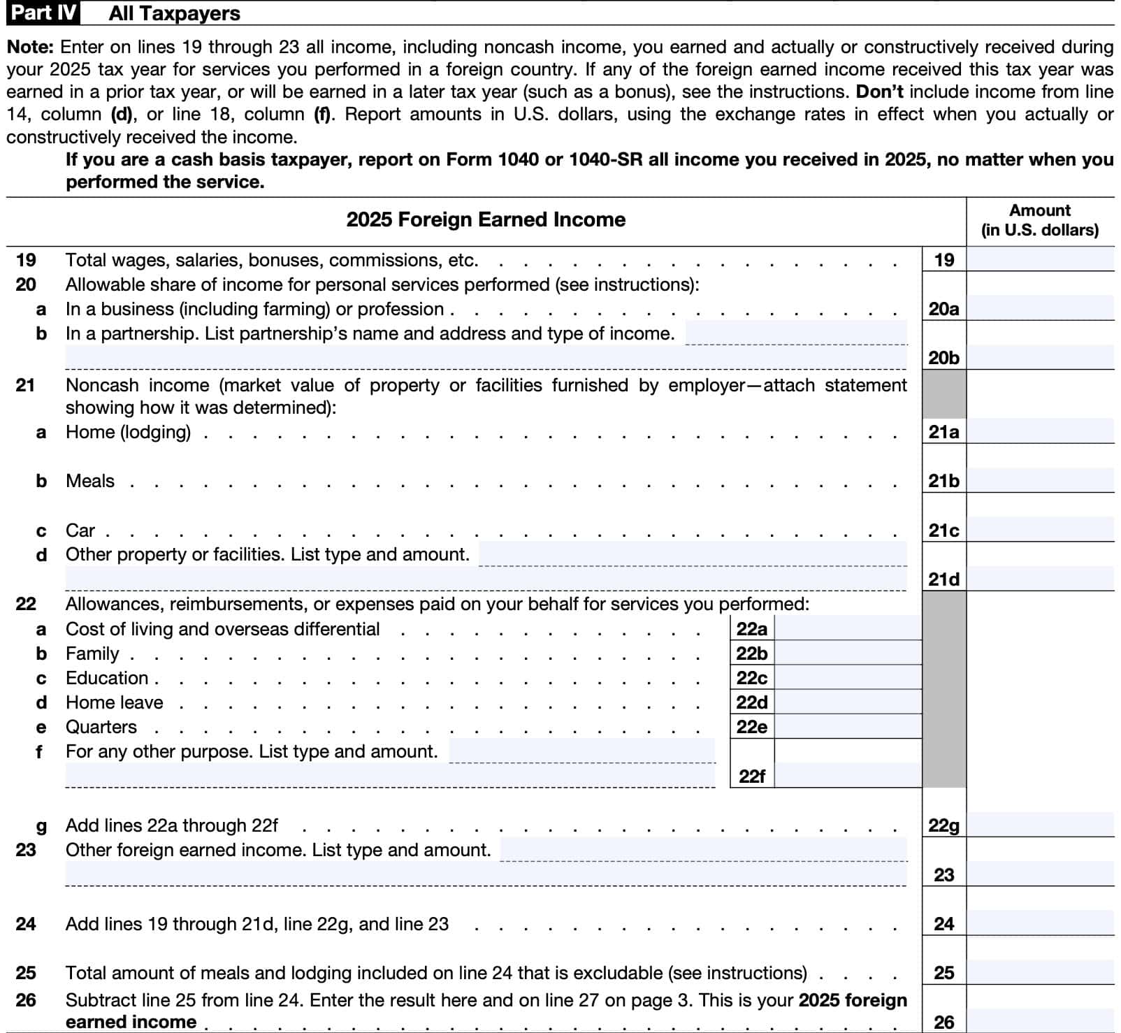 part iv: all taxpayers
