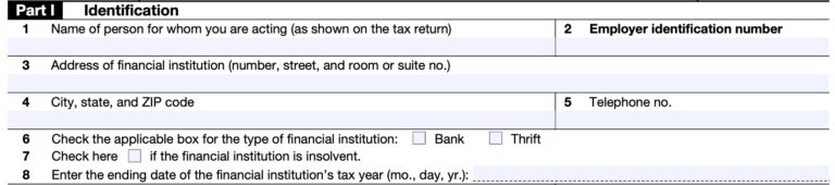 IRS Form 56-F Instructions - Fiduciary of a Financial Institution