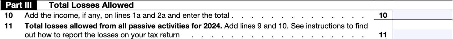 IRS Form 8582 Instructions - A Guide to Passive Activity Losses