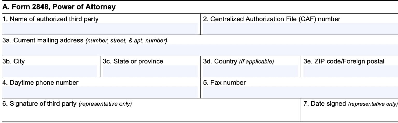 IRS Form 911 Instructions - Taxpayer Advocate Service Assistance