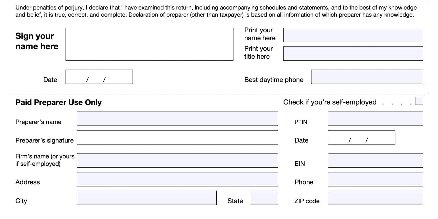 irs form 945, signatures