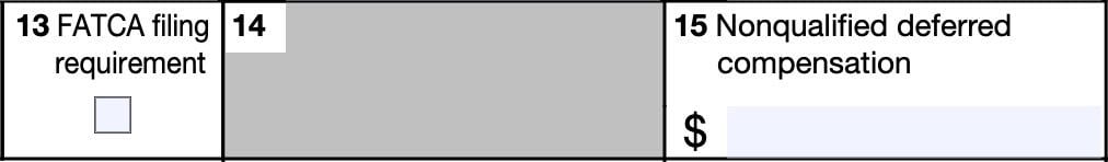 box 13 through 15