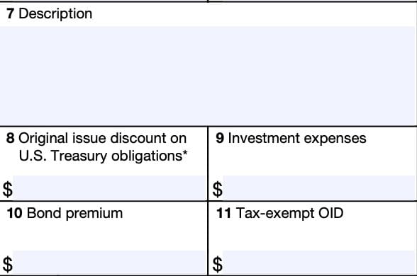 irs form 1099-oid, 7 through 11