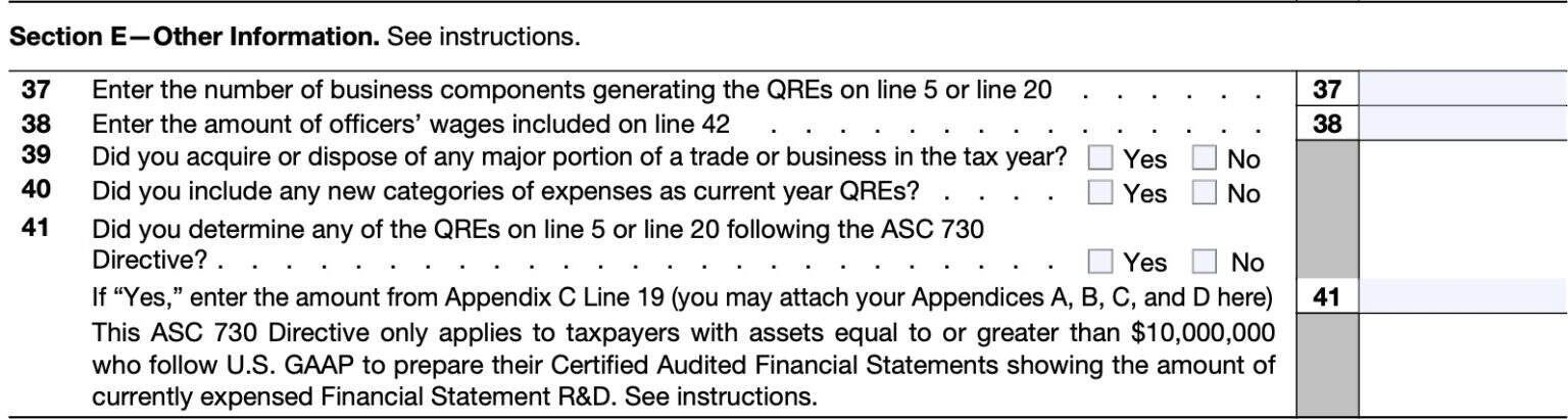 IRS Form 6765 Instructions - Tax Credit For Research Activities