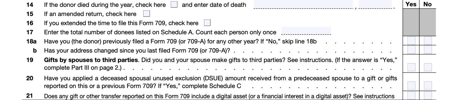 part i: general information, continued