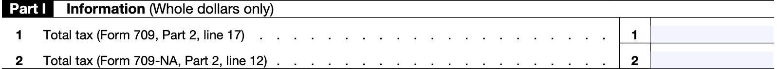 irs form 8453-eg, part i, information