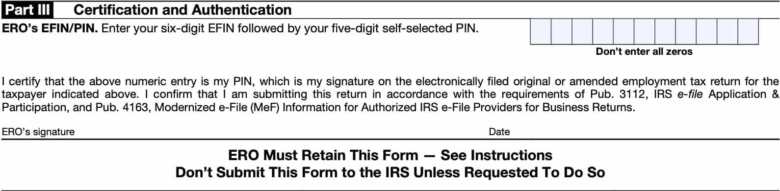 part iii: certification and authentication