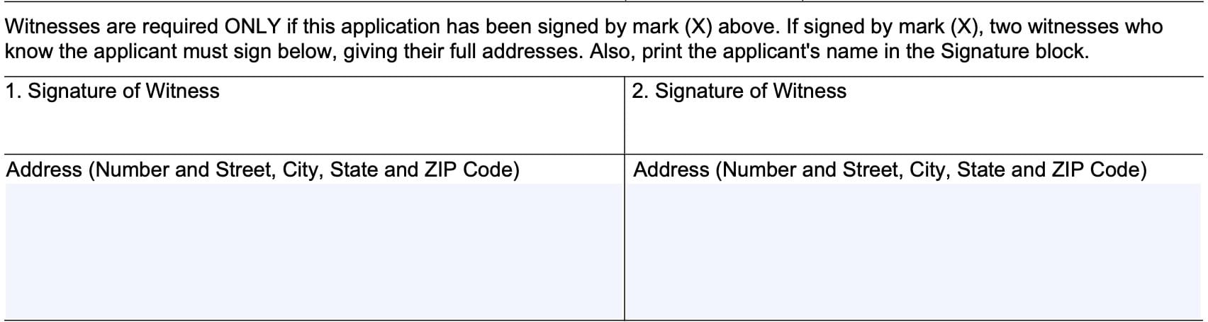 witness signature fields
