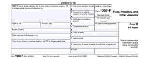 irs form 1098-f, Fines, Penalties, and Other Amounts