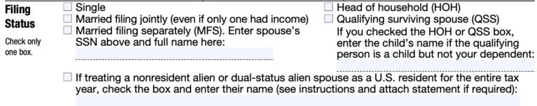 IRS Form 1040-SR Instructions - Tax Return For Seniors