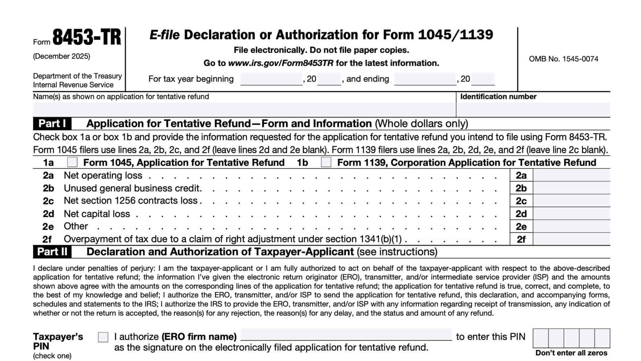 IRS Form 945 Instructions