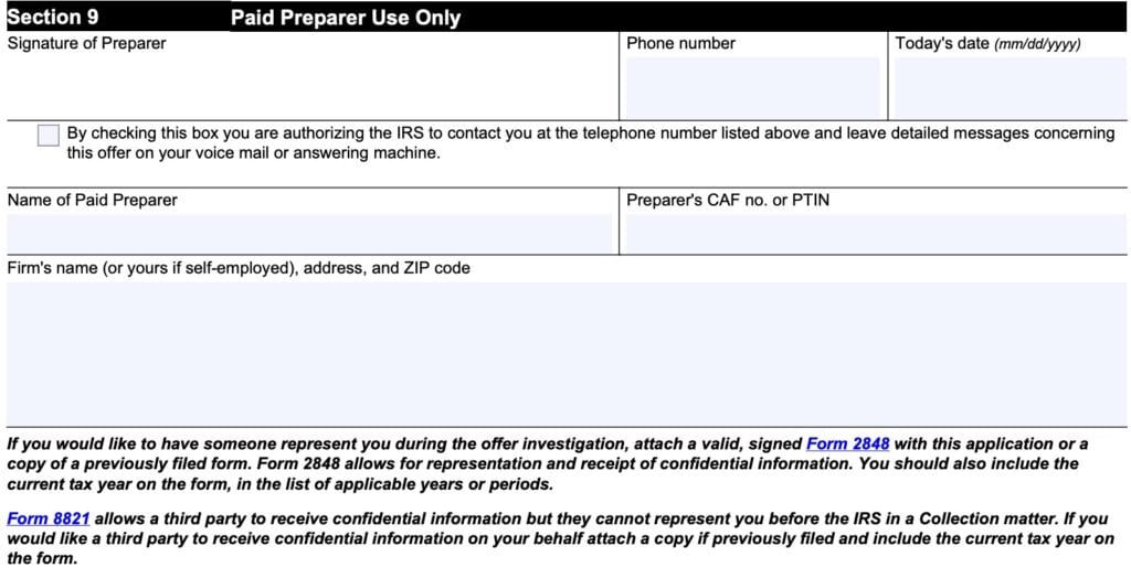 Af Form 656 IRS Form 656 Instructions - Offer In Compromise